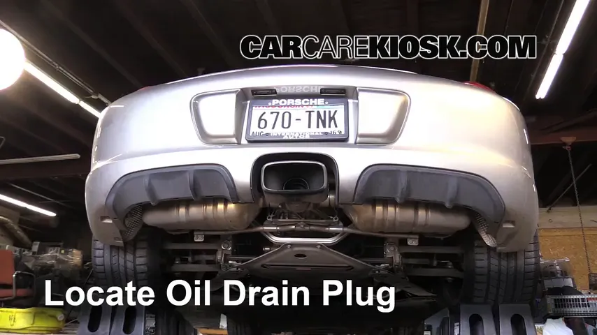 2012 Porsche Boxster 2.9L 6 Cyl. Oil Change Oil and Oil Filter
